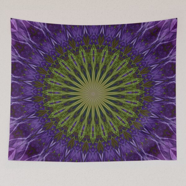 Item preview, Purple and golden mandala designed and sold by JBlaminsky.