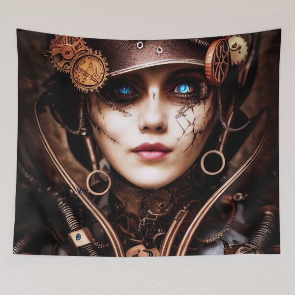 Item preview, Steampunk portrait 1 designed and sold by CEVmemories.