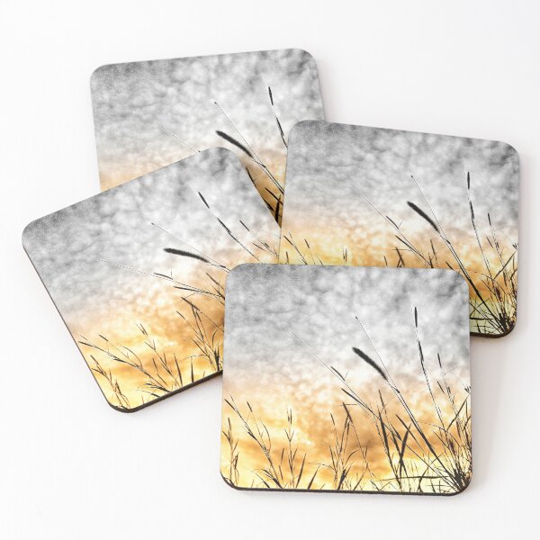 Item preview, Soft Grunge Style Moody Sky Sunset and Countryside Wild Grass Naturecore Aesthetic designed and sold by Beachy.