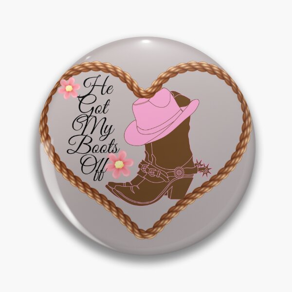 Item preview, HE GOT MY BOOTS OFF LADYS MATCHING COUPLE SHIRT designed and sold by LanaDevon.