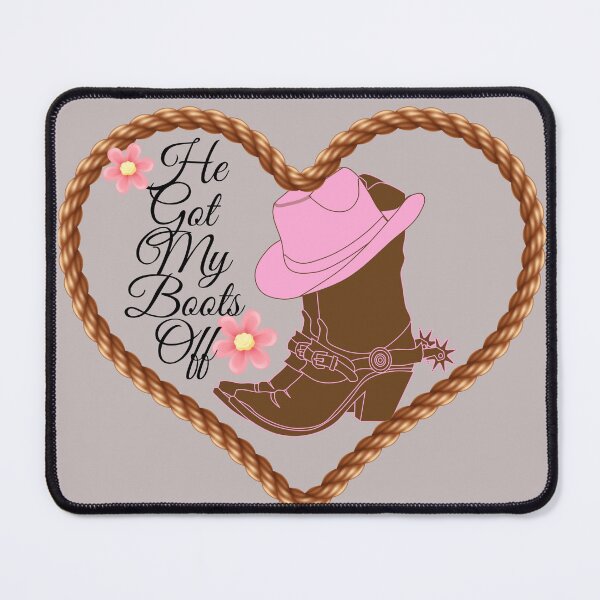 Item preview, HE GOT MY BOOTS OFF LADYS MATCHING COUPLE SHIRT designed and sold by LanaDevon.