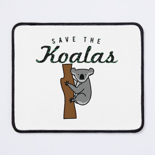 Item preview, Save the koalas hats, save the koalas shirts, save the koalas phone cases, save the koalas dress, save the koalas backpack, save the koalas shirts for lovers koala designed and sold by Poussyarts.