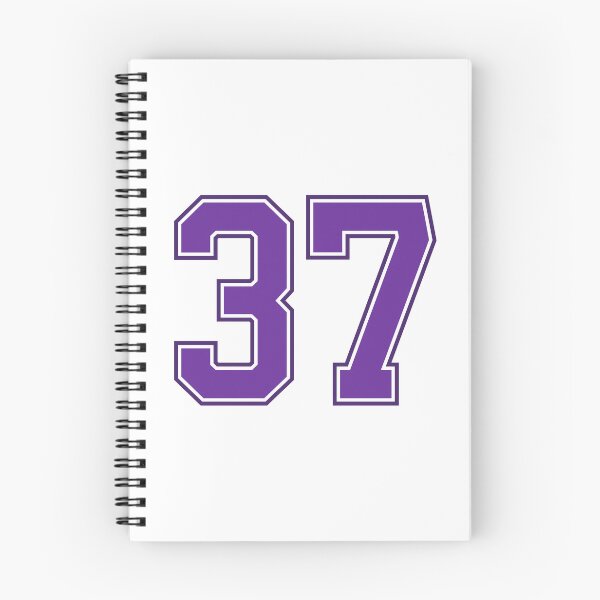 Item preview, Purple Number 37 lucky sports jersey thirty seven designed and sold by HeavyStyle.