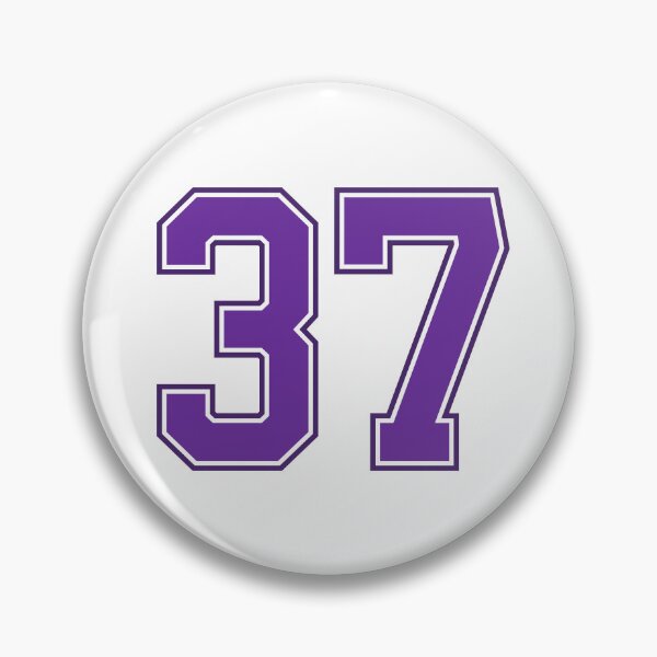 Item preview, Purple Number 37 lucky sports jersey thirty seven designed and sold by HeavyStyle.