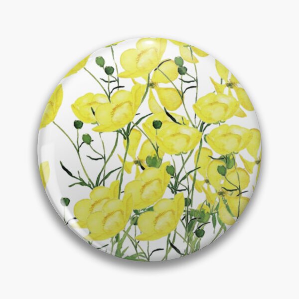 Item preview, Sunflower Watercolor – Yellow & Black Palette designed and sold by Stevenobinsun.