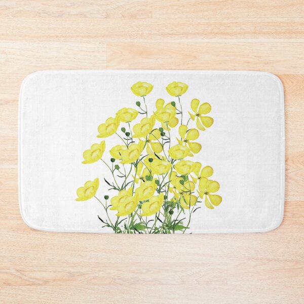 Item preview, Sunflower Watercolor – Yellow & Black Palette designed and sold by Stevenobinsun.