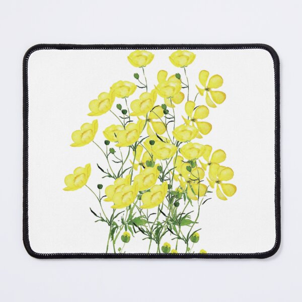 Item preview, Sunflower Watercolor – Yellow & Black Palette designed and sold by Stevenobinsun.