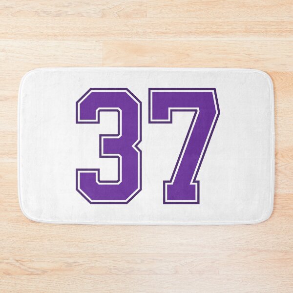 Item preview, Purple Number 37 lucky sports jersey thirty seven designed and sold by HeavyStyle.