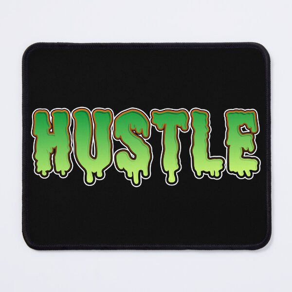 Item preview, Inspirational & Motiviational. Neon Green HUSTLE designed and sold by Deano's Designs.