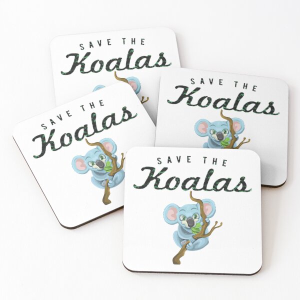 Item preview, Save the koalas hats, save the koalas shirts, save the koalas phone cases, save the koalas dress, save the koalas backpack, save the koalas shirts for lovers koala  designed and sold by Poussyarts.