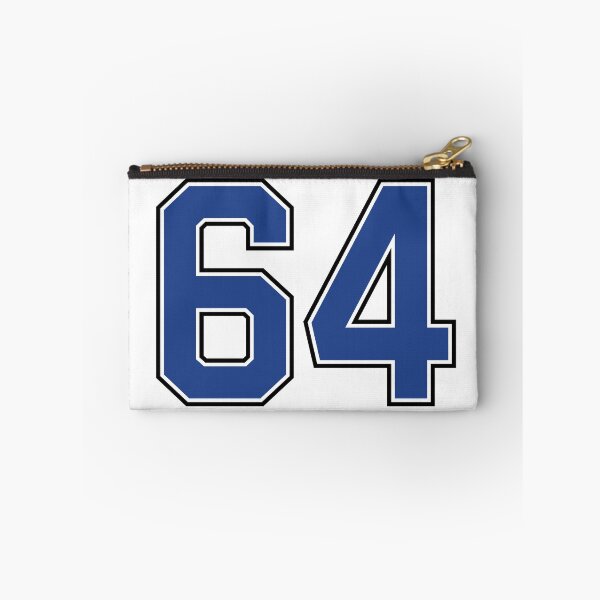 Artikelvorschau, Nummer 64 glückliches Sporttrikot vierundsechzig entworfen und verkauft von HeavyStyle.