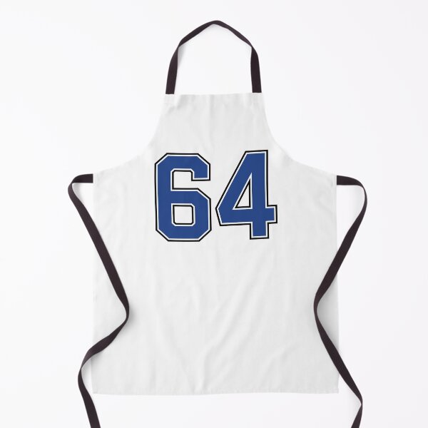 Item preview, Number 64 lucky sports jersey sixty four designed and sold by HeavyStyle.