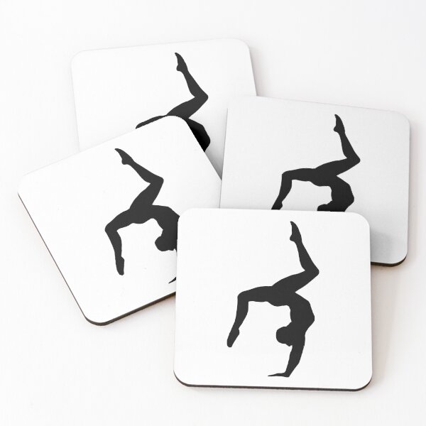 Item preview, Gymnastics, Gymnastics - Women's Gymnastics, silhouette designed and sold by claudiasartwork.