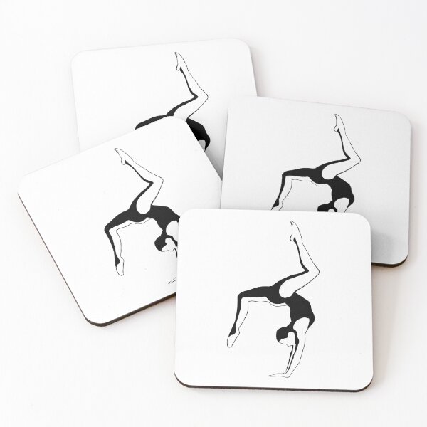 Item preview, Gymnastics, Gymnastics - Women's Gymnastics, silhouette designed and sold by claudiasartwork.