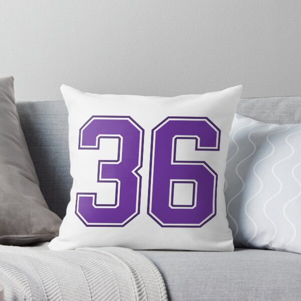 Item preview, Purple Number 36 lucky sports jersey thirty six designed and sold by HeavyStyle.
