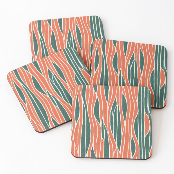 Item preview,  Red and Green Striped Pattern designed and sold by ThePurpleMelon.
