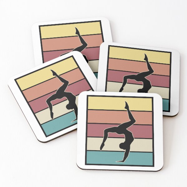 Item preview, Gymnastics, Gymnastics - Women's Gymnastics, retro, vintage designed and sold by claudiasartwork.