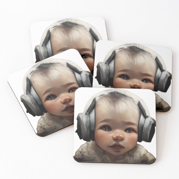 Item preview, Headphone Baby designed and sold by Funkylicious.
