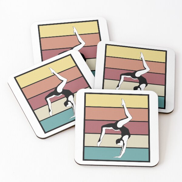 Item preview, Gymnastics, Gymnastics - Women's Gymnastics, retro, vintage designed and sold by claudiasartwork.