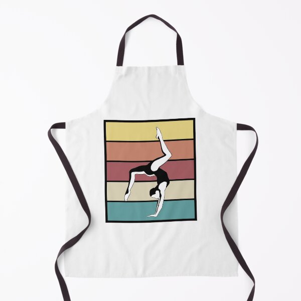 Artikelvorschau, Turnen, Turnerin - Women's Gymnastics - Retro, Vintage entworfen und verkauft von claudiasartwork.