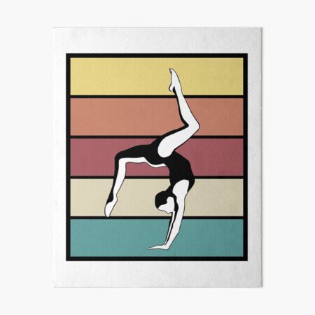 Why Walk When You Can Split Funny Gymnast Girls Women Retro Vintage  Gymnastics T-shirt Design 17004202 Vector Art at Vecteezy