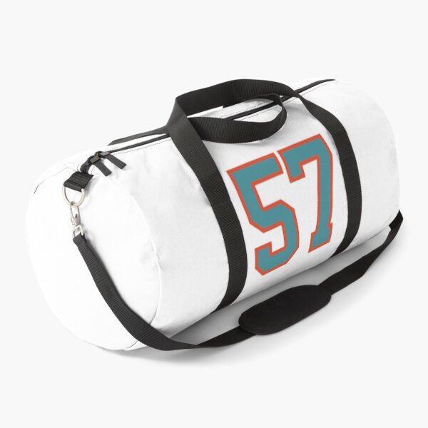 Item preview, 57 number, aqua orange lucky sports fifty seven designed and sold by ArtIsParty.