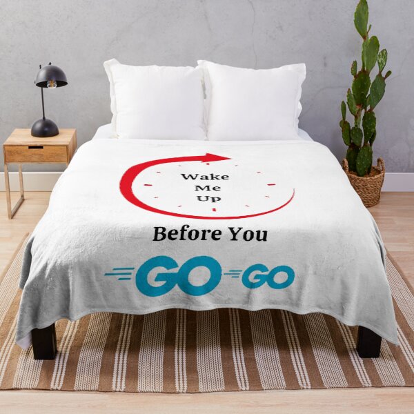 Item preview, Wake Me Up Before You Go Go - Funny And Cute Quote designed and sold by Designspot2020.