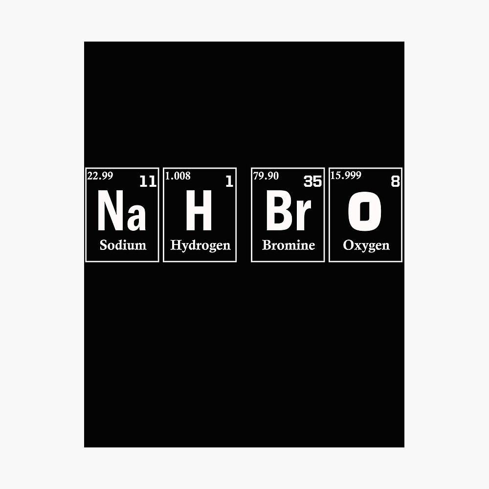 Bruins (Br-U-In-S) Periodic Elements Spelling - Bruins - T-Shirt