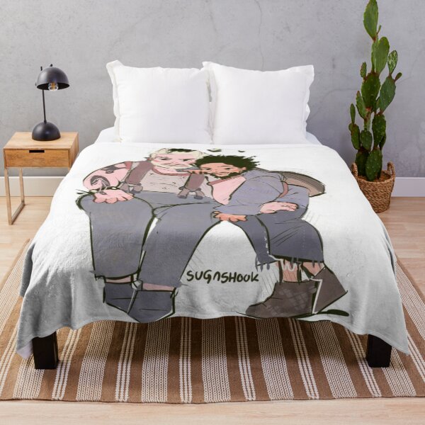 Room Peephole Throw Blanket