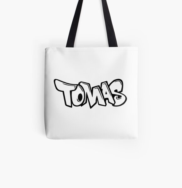 Tomas - Graffiti Name Design Tote Bag for Sale by NameThatShirt