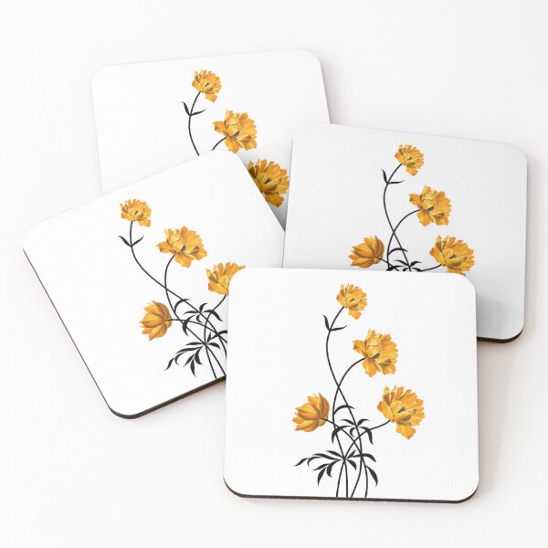 Item preview, Sunflower Watercolor – Yellow & Black Palette designed and sold by Stevenobinsun.