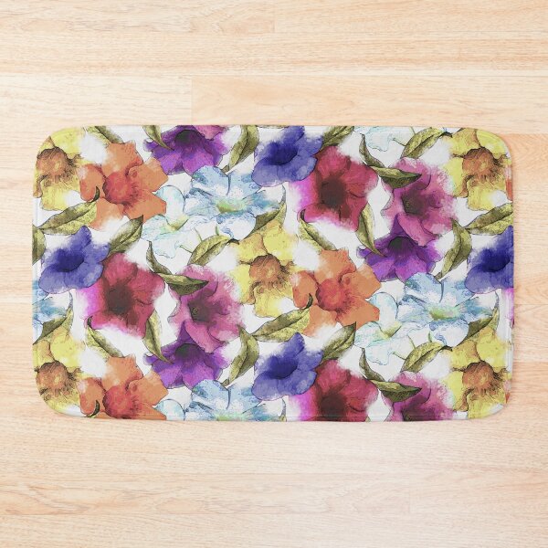 Item preview, Beautiful Allamanda Watercolour Botanical Tropical Flower Pattern Design designed and sold by Tina Veenstra.