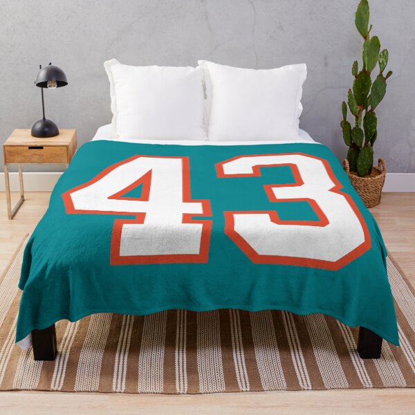 Item preview, Sports Number 43, white orange color lucky sport forty three designed and sold by ArtIsParty.