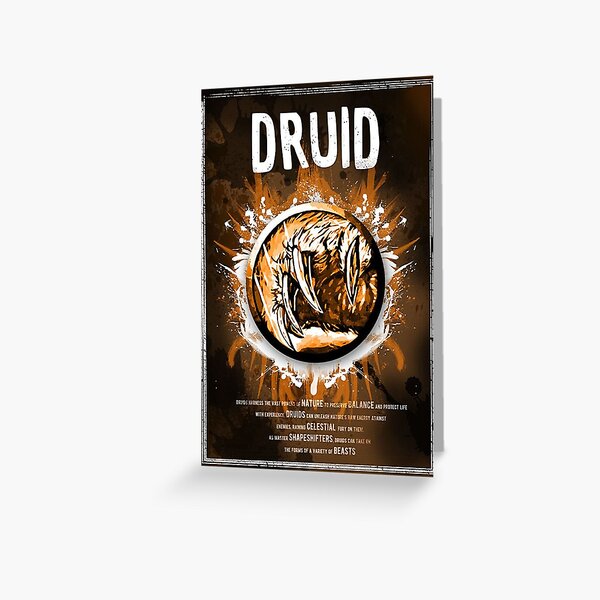 Druid Greeting Card