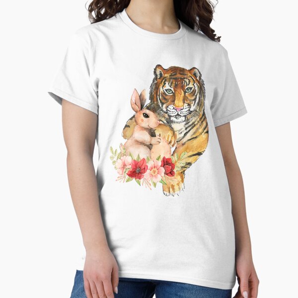 tiger and rabbit Classic T-Shirt