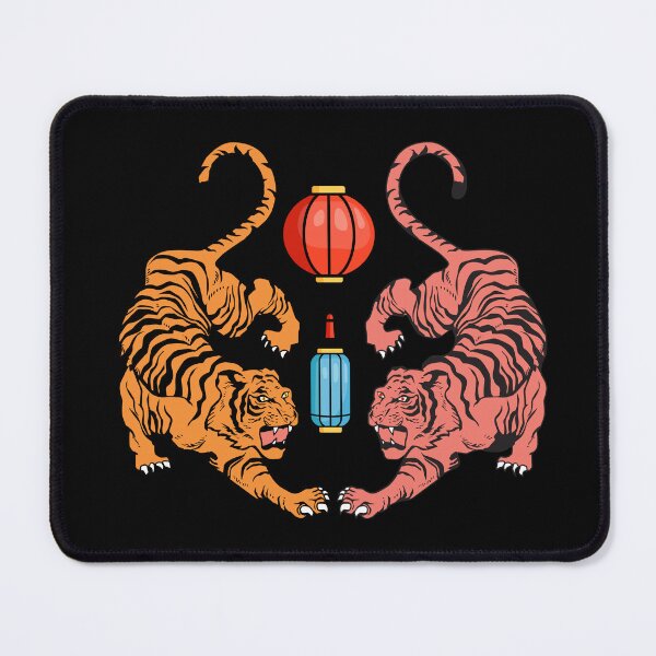 Item preview, china tigers designed and sold by ApurwaArtShop.