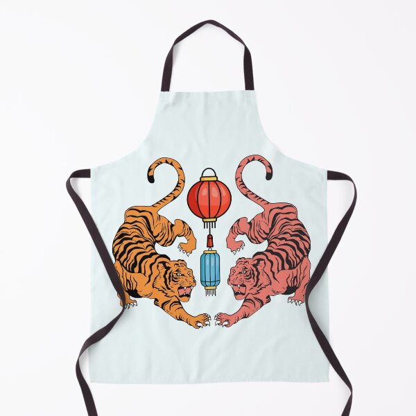 Item preview, china tigers designed and sold by ApurwaArtShop.