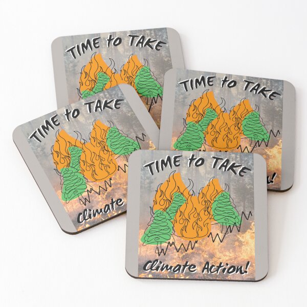 Item preview, Take Climate Action - Megafires 2 designed and sold by bmfabricdesigns.