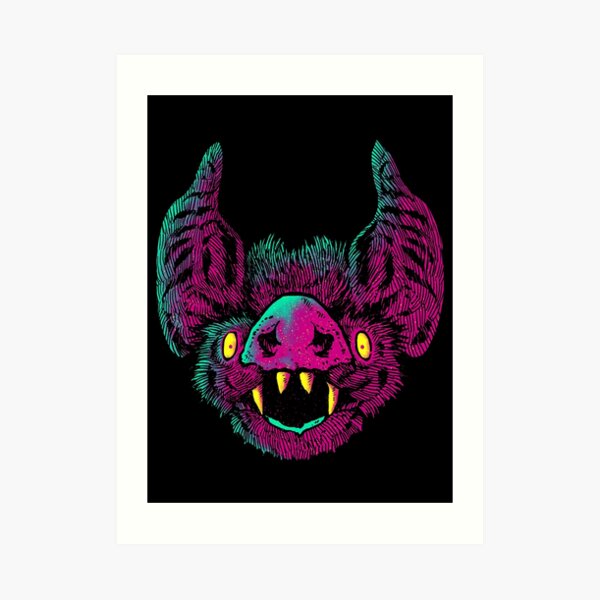 obvious bat Art Print