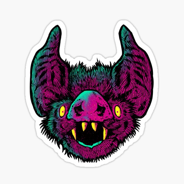 obvious bat Sticker