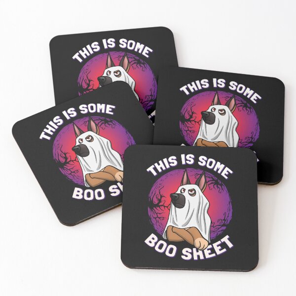 Item preview, This is some Boo Sheet - German Shepherd edition designed and sold by polygrafix.
