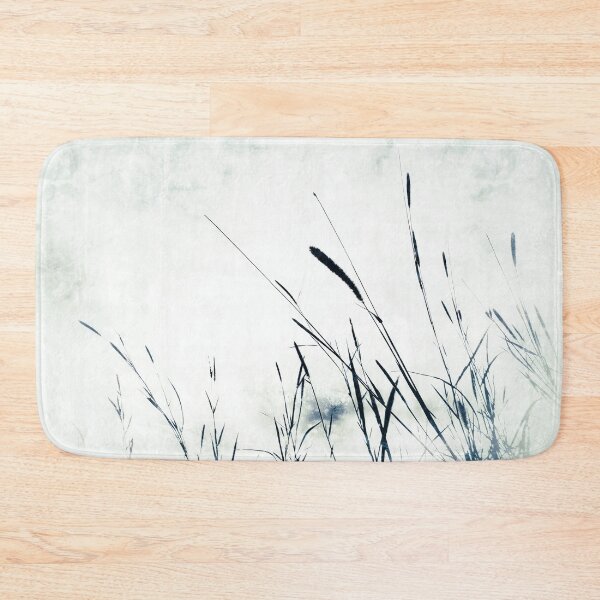 Item preview, Snow and Ice Cold Weather Botanical Aesthetic Grass Countryside Art designed and sold by Beachy.