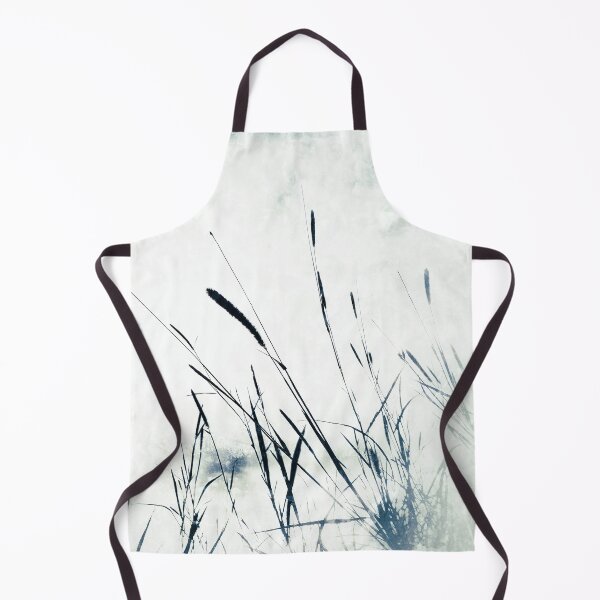 Item preview, Snow and Ice Cold Weather Botanical Aesthetic Grass Countryside Art designed and sold by Beachy.