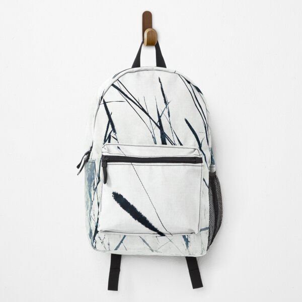 Item preview, Snow and Ice Cold Weather Botanical Aesthetic Grass Countryside Art designed and sold by Beachy.