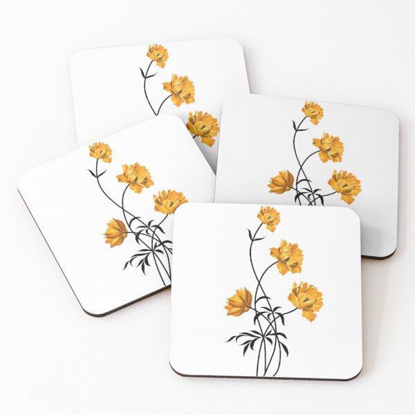 Item preview, Sunflower Watercolor – Yellow & Black Palette designed and sold by Stevenobinsun.