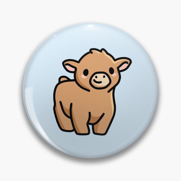 Item preview, Highland Cow designed and sold by littlemandyart.