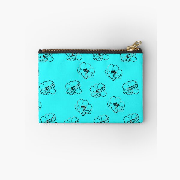 Item preview, Turquoise Flower Pattern designed and sold by Bircanix.
