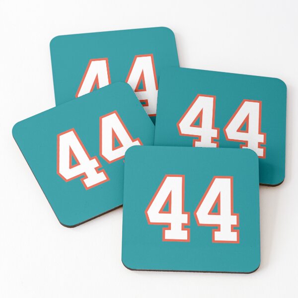 Item preview, Sports Number 44, white orange color lucky sport forty four designed and sold by ArtIsParty.