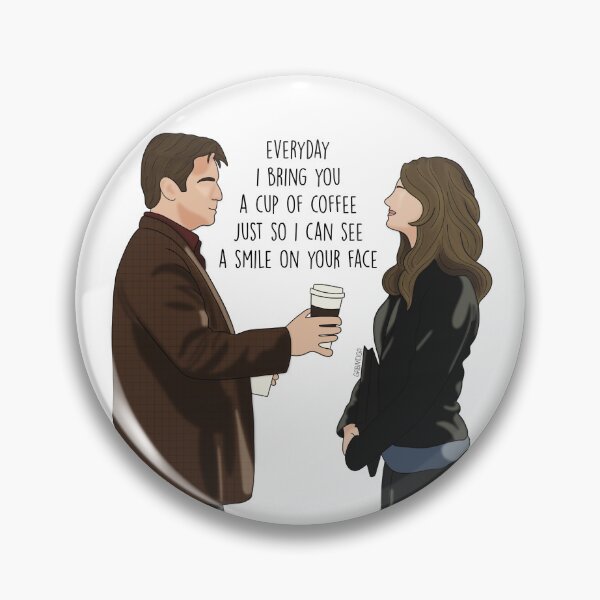 Item preview, Everyday I bring you a cup of coffee just so I can see a smile on your face designed and sold by fanartbygabi | Gabi Veiga.