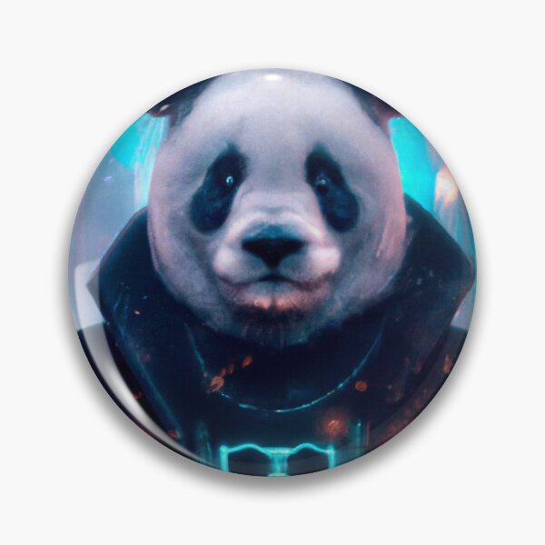 Item preview, Cyberpunk Panda IV designed and sold by SteamedpunkVegg.